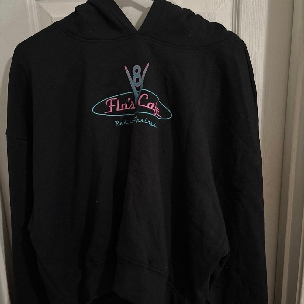 Flo's Cafe Black Hoodie Sweater